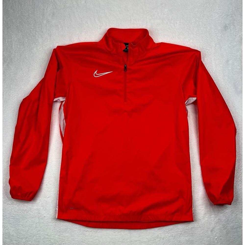 Nike Shield 1/4 Zip Pullover‎ Shirt Men's Neon Red AJ9097-671
